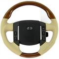 View Item Range Rover Sport Steering Wheel - Sport grip - Walnut - Parchment Leather